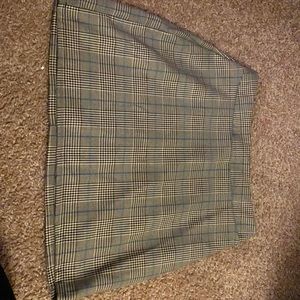 Plaid Skirt